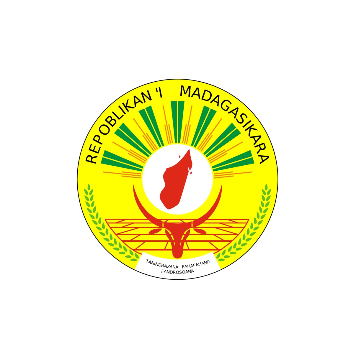Logo Botschaft der Republik Madagaskar